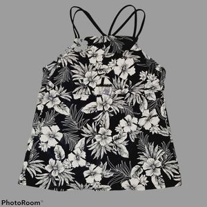 Time and Tru Missy Swim Tankini